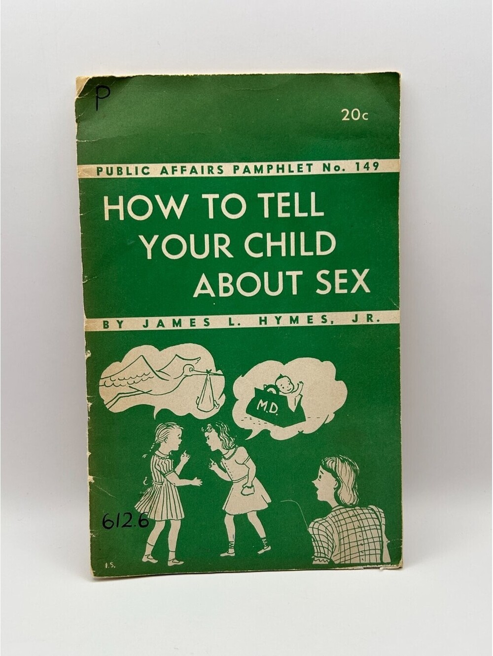 How to Tell Your Child About Sex James Hymes 1949 Vintage Pamphlet No 149